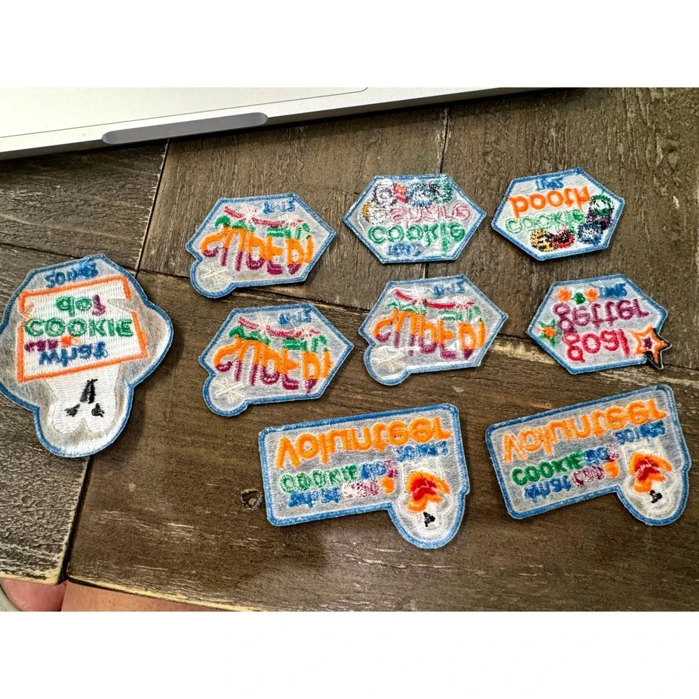 Girl Scouts 2011-12 Cookie Program Patch Lot Goal Getter Volunteer GSUSA